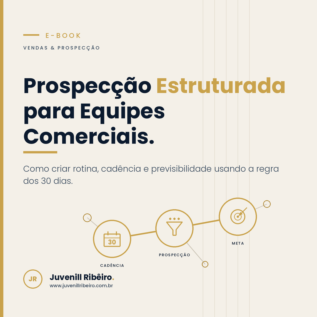 Prospecção estruturada para equipes comerciais